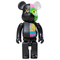 Фигурка (28см) KAWS Bearbrick Dissected 400% Black
