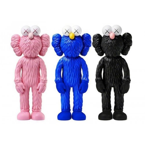 Фигурка KAWS BFF Open Edition Vinyl Figure Pink/Blue/Black Set
