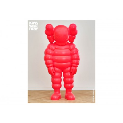 KAWS Brooklyn Museum WHAT PARTY Poster
