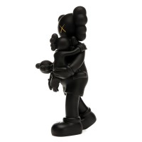 KAWS Clean Slate Vinyl Figure Black