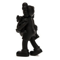 KAWS Clean Slate Vinyl Figure Black