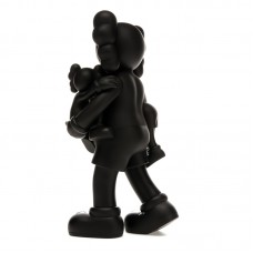 KAWS Clean Slate Vinyl Figure Black
