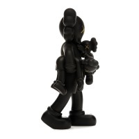 KAWS Clean Slate Vinyl Figure Black
