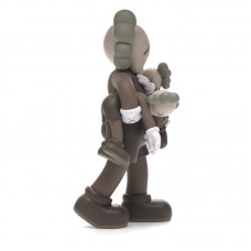 KAWS Clean Slate Vinyl Figure Brown