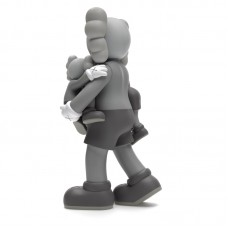 KAWS Clean Slate Vinyl Figure Grey