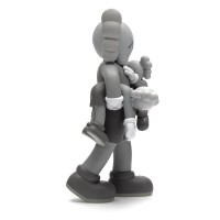 KAWS Clean Slate Vinyl Figure Grey