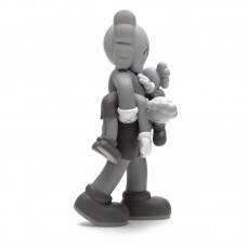 KAWS Clean Slate Vinyl Figure Grey