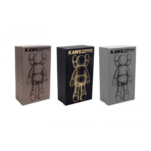 Фигурка KAWS Companion 2020 Vinyl Figure Brown/Black/Grey Set