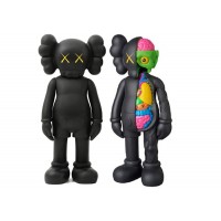 Оригинальная фигурка KAWS Companion Flayed Open Edition & Companion Open Edition Vinyl Figure Black Set