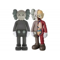 Оригинальная фигурка KAWS Companion Flayed Open Edition & Companion Open Edition Vinyl Figure Brown Set