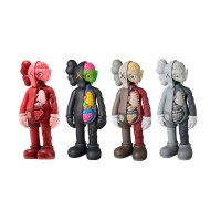 Оригинальная фигурка KAWS Companion Flayed Open Edition Vinyl Figure Black/Blush/Brown/Grey Set