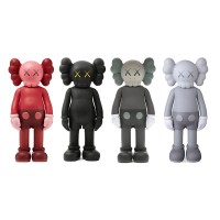 KAWS Companion Open Edition Vinyl Figure Black/Blush/Brown/Grey Set