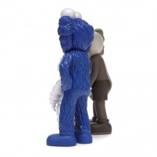 KAWS Family Vinyl Figures Brown/Blue/White