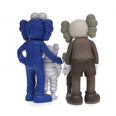 KAWS Family Vinyl Figures Brown/Blue/White