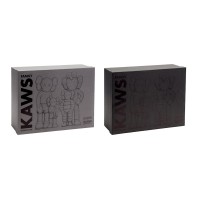 KAWS Family Vinyl Figures Set Brown/White/Blue/Black