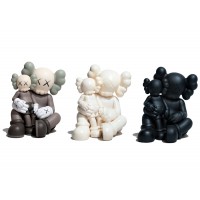 Оригинальная фигурка KAWS Holiday Changbai Mountain Vinyl Figure Set Brown/Snowy White/Black