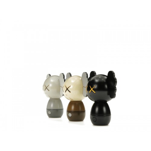 KAWS HOLIDAY JAPAN Kokeshi Doll Set of 3 (Edition of 1,000) Multicolor