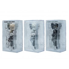KAWS Holiday Singapore Figure Set Brown/Grey/Black