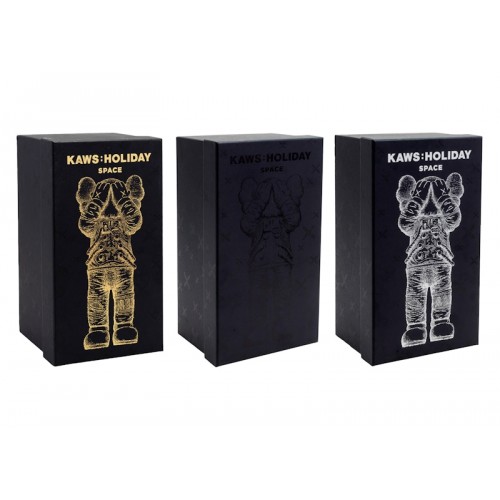 Фигурка KAWS Holiday Space Figure Gold/Black/Silver Set