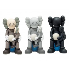 KAWS Holiday Thailand Vinyl Figure Set Brown/Grey/Black