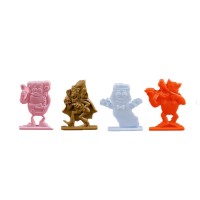 KAWS Monsters Franken Berry Count Chocula Boo Berry Frute Brute Vinyl Figure Toys (Set of 4)