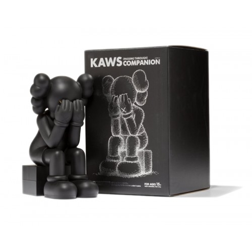 KAWS Passing Through Companion Vinyl Figure (2013) Black