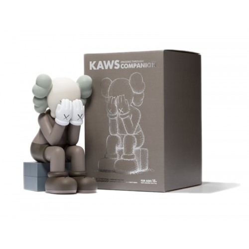 KAWS Passing Through Companion Vinyl Figure (2013) Brown