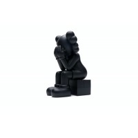 KAWS Passing Through Open Edition Vinyl Figure Black