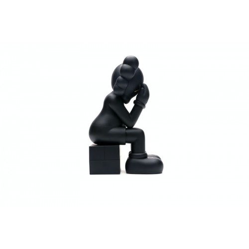 KAWS Passing Through Open Edition Vinyl Figure Black