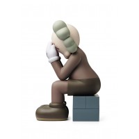 KAWS Passing Through Open Edition Vinyl Figure Brown