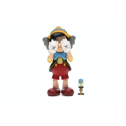 KAWS Pinocchio & Jiminy Cricket Vinyl Figure Multi