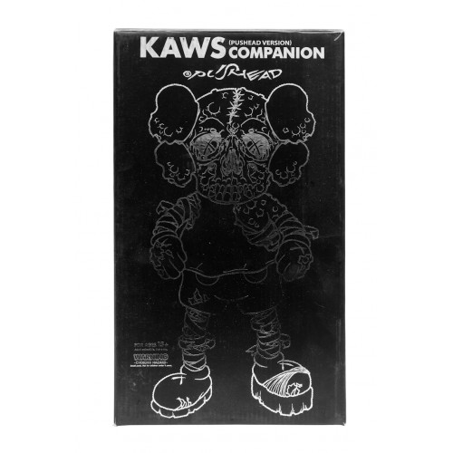 Фигурка KAWS Pushead Companion Vinyl Figure Black