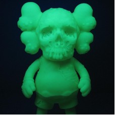 KAWS Pushead Companion Vinyl Figure Glow in the dark