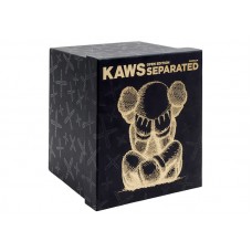 KAWS Separated Vinyl Figure Black