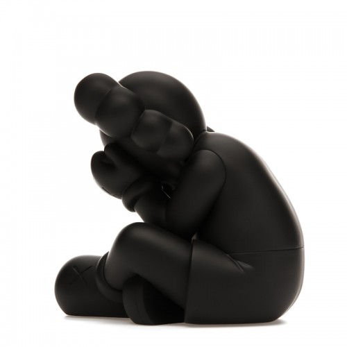 KAWS Separated Vinyl Figure Black KAWS Separated Vinyl Figure Black
