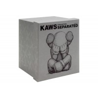 KAWS Separated Vinyl Figure Grey
