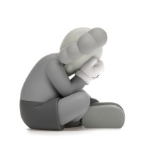 KAWS Separated Vinyl Figure Grey