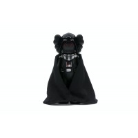 KAWS Star Wars Darth Vader Companion with Cape Vinyl Figure Black