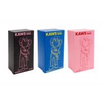 KAWS Take Vinyl Figure Black/Blue/Pink Set