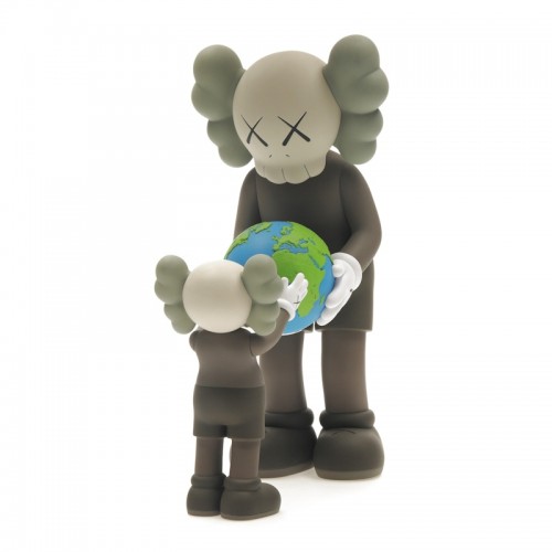 KAWS THE PROMISE Vinyl Figure Brown
