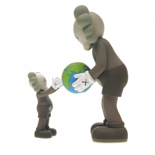 KAWS THE PROMISE Vinyl Figure Brown