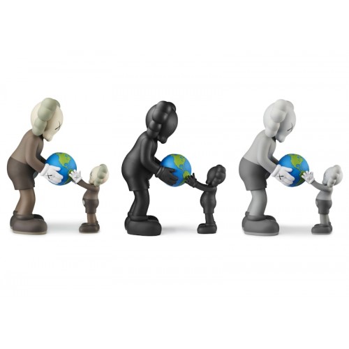 Фигурка KAWS THE PROMISE Vinyl Figure Set Brown/Black/Grey