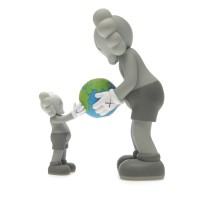 KAWS THE PROMISE Vinyl Figure Grey