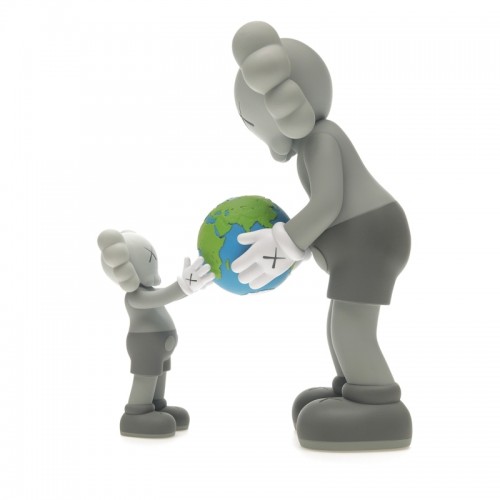 KAWS THE PROMISE Vinyl Figure Grey KAWS THE PROMISE Vinyl Figure Grey
