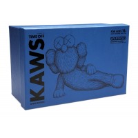 KAWS TIME OFF Vinyl Figure Blue