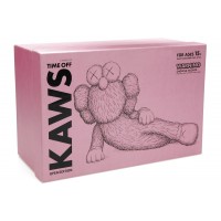 KAWS TIME OFF Vinyl Figure Pink