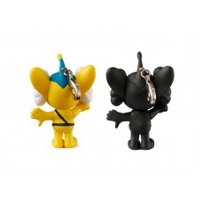KAWS Tokyo First JPP Keychain Yellow/Black Set (2021)
