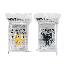KAWS Tokyo First JPP Keychain Yellow/Black Set (2021)