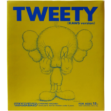 KAWS Tweety Vinyl Figure Yellow