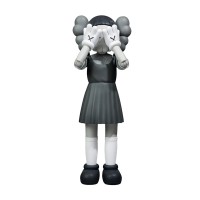 KAWS Young-Hee Vinyl Figure Monotone